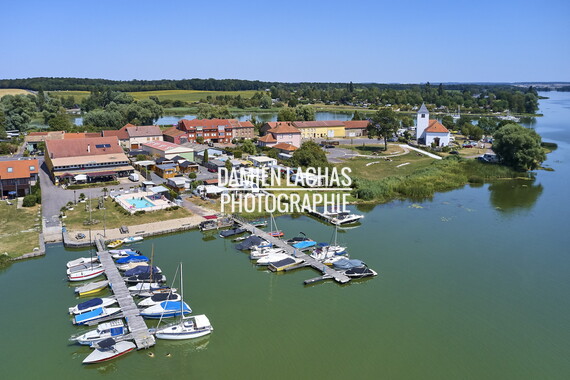 vnf dts barrage reservoir stock photo aerien 037