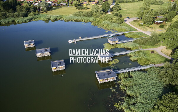 vnf dts barrage reservoir stock photo aerien 039