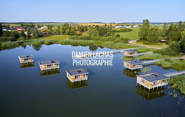 vnf dts barrage reservoir stock photo aerien 040