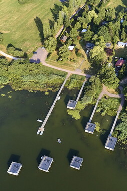 vnf dts barrage reservoir stock photo aerien 044