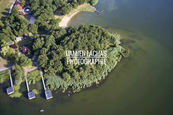 vnf dts barrage reservoir stock photo aerien 045