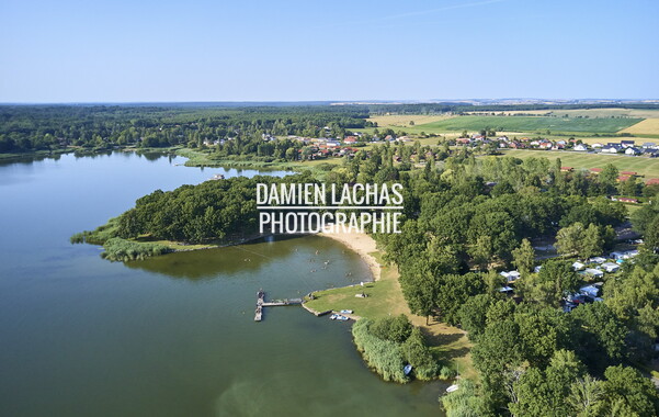 vnf dts barrage reservoir stock photo aerien 046