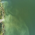 vnf dts barrage reservoir stock photo aerien 049