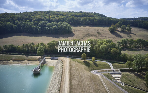 vnf dtcb barrage reservoir grosbois photo aerien 008