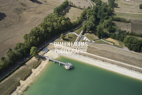 vnf dtcb barrage reservoir grosbois photo aerien 016