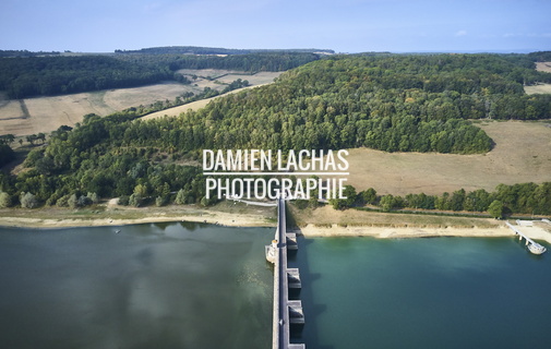 vnf dtcb barrage reservoir grosbois photo aerien 019