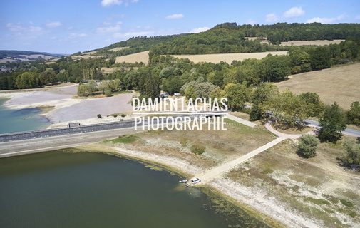 vnf dtcb barrage reservoir grosbois photo aerien 030