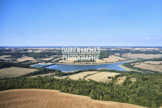vnf dtcb barrage reservoir grosbois photo aerien 043