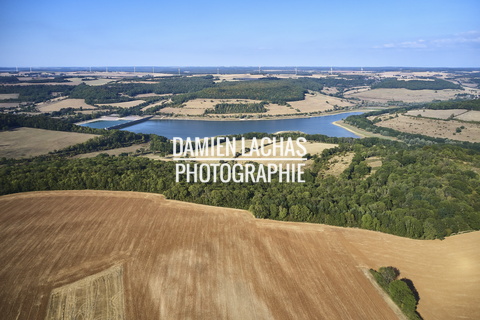 vnf dtcb barrage reservoir grosbois photo aerien 044