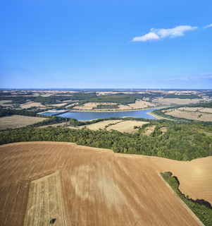 vnf dtcb barrage reservoir grosbois photo aerien 045 pano