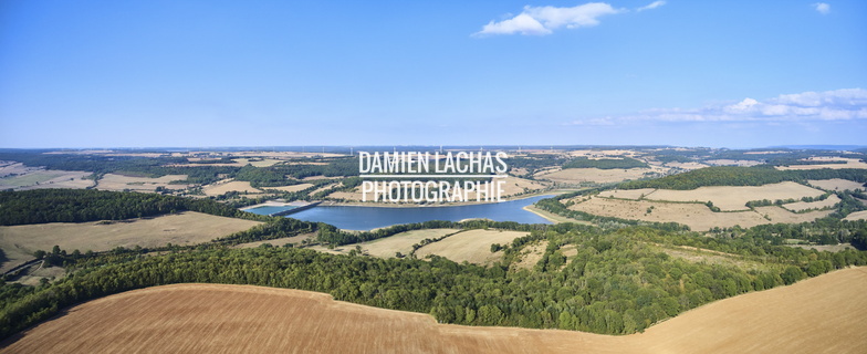 vnf dtcb barrage reservoir grosbois photo aerien 046 pano