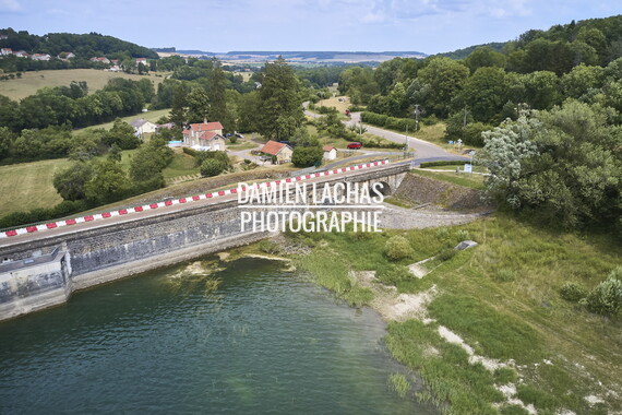 vnf dtne barrage reservoir mouche photo aerien 019