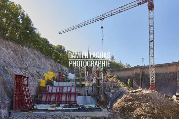 vnf barrage pont massene chantier deversoir 001