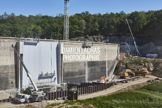 vnf barrage pont massene chantier menbranne 004