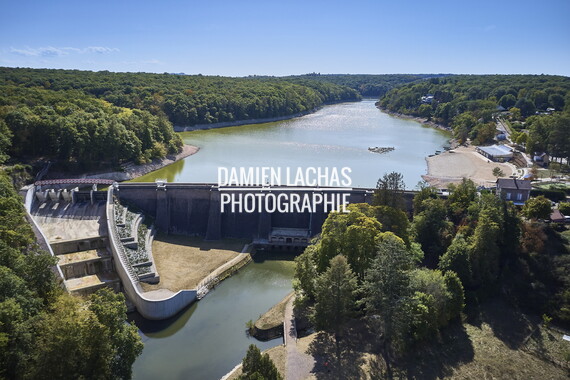 vnf dtcb barrage reservoir pont massene photo aerien 001