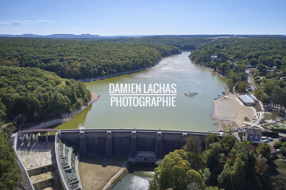 vnf dtcb barrage reservoir pont massene photo aerien 002