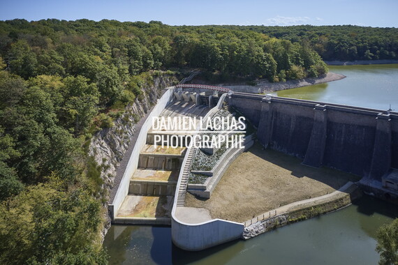 vnf dtcb barrage reservoir pont massene photo aerien 016