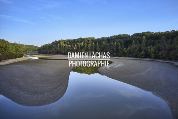 vnf dtcb barrage reservoir pont massene photo aerien 031
