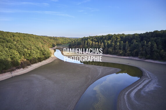 vnf dtcb barrage reservoir pont massene photo aerien 033