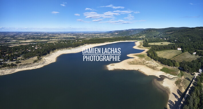 vnf dtso barrage reservoir ferreol photo aerien 032 pano