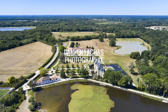 vnf dtcb etang chateau photo aerien 011
