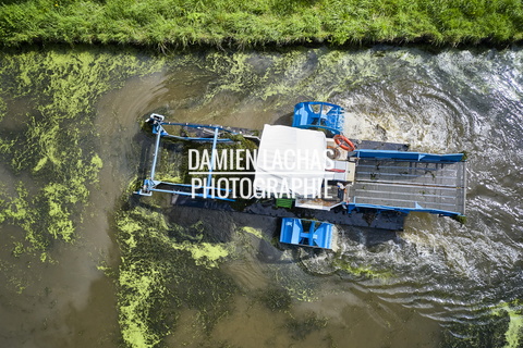 vnf dtcb canal centre plante envahissante photo aerien 010