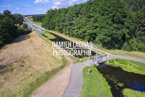 vnf dtcb rigole arroux pont canal bourbince photo aerien 008