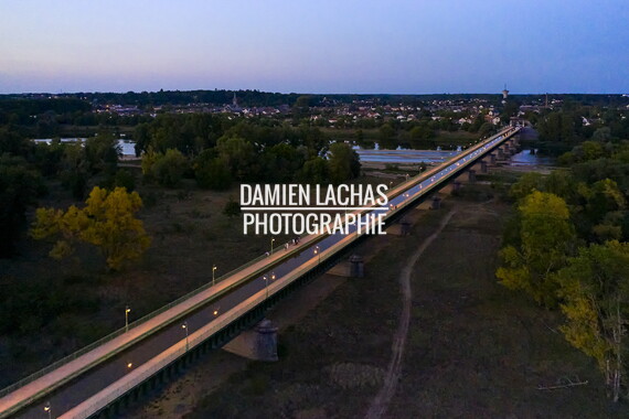 vnf dtcb briare pont canal nuit photo aerien 005