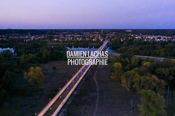 vnf dtcb briare pont canal nuit photo aerien 006