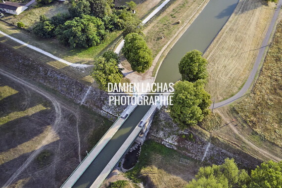 vnf dtcb briare pont canal photo aerien 038