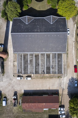 vnf dtcb briare usine elevatoire photo aerien 001