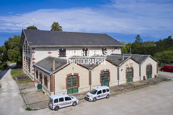 vnf dtcb briare usine elevatoire photo aerien 003