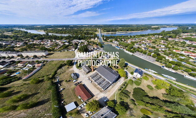vnf dtcb briare usine elevatoire photo aerien 015 pano