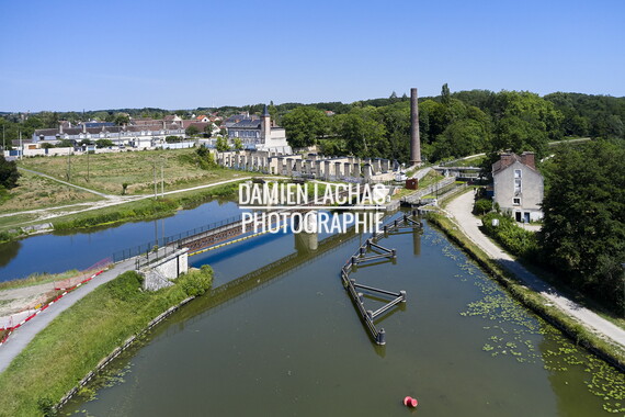 vnf dtcb canal loing juin 2022 photo aerien 007