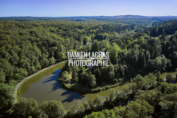 vnf dtne canal vosges ambievillers photo aerien 004