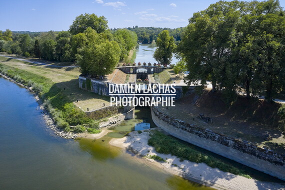 vnf dtcb loire chatillon ecluse loire photo aerien 004