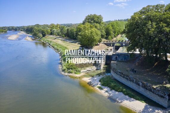 vnf dtcb loire chatillon ecluse loire photo aerien 005
