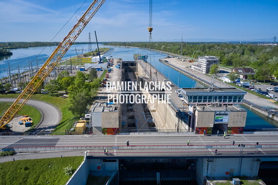 vnf dts rhin gambsheim travaux aerien 013