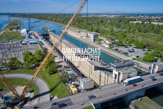 vnf dts rhin gambsheim travaux aerien 014