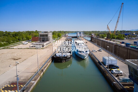 vnf dts rhin gambsheim travaux navigation aerien 016