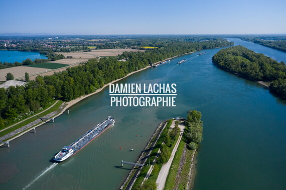 vnf dts rhin gambsheim travaux navigation aerien 033