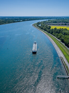 vnf dts rhin gambsheim travaux navigation aerien 044