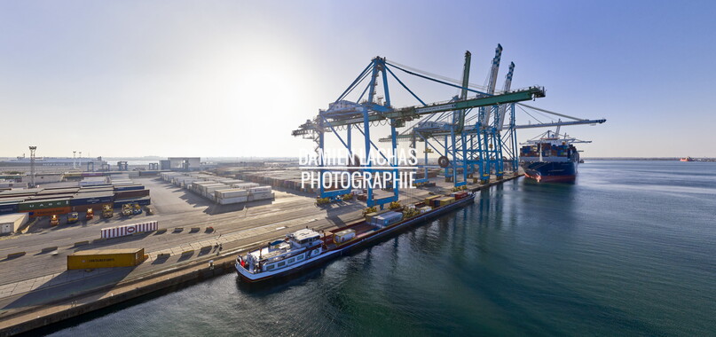 rhone guadiana j4 dechargement photo aerien 022 pano