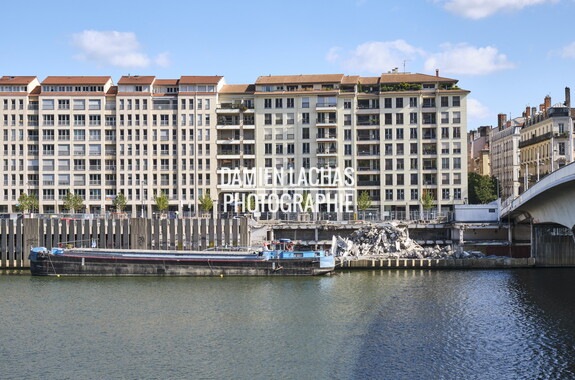 saone quai travaux parking lyon 001