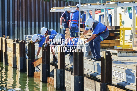 vnf dtrs barrage ormes travaux debatardage 013