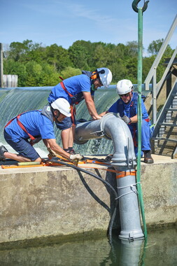 vnf dtrs barrage ormes travaux pompage 009