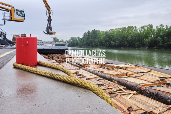vnf dtrs port villefranche chargement bois 019