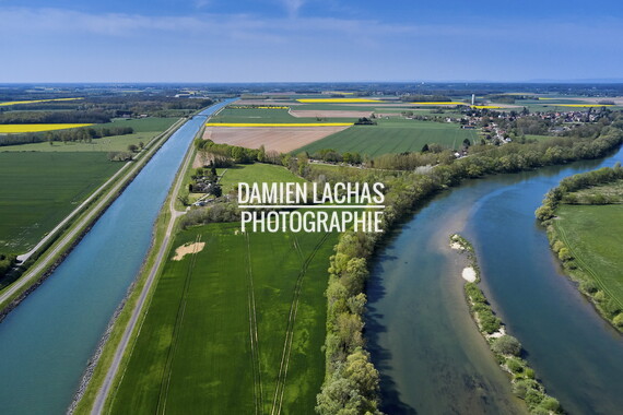 vnf dtrs saone barrage pagny photo aerien 010