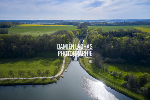 vnf dtrs saone barrage saint-albin photo aerien 002