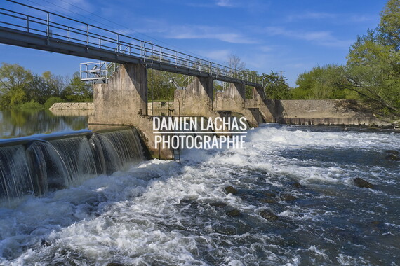vnf dtrs saone barrage saint-albin photo aerien 010